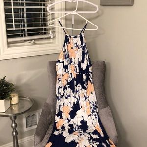 Summer knit maxi dress